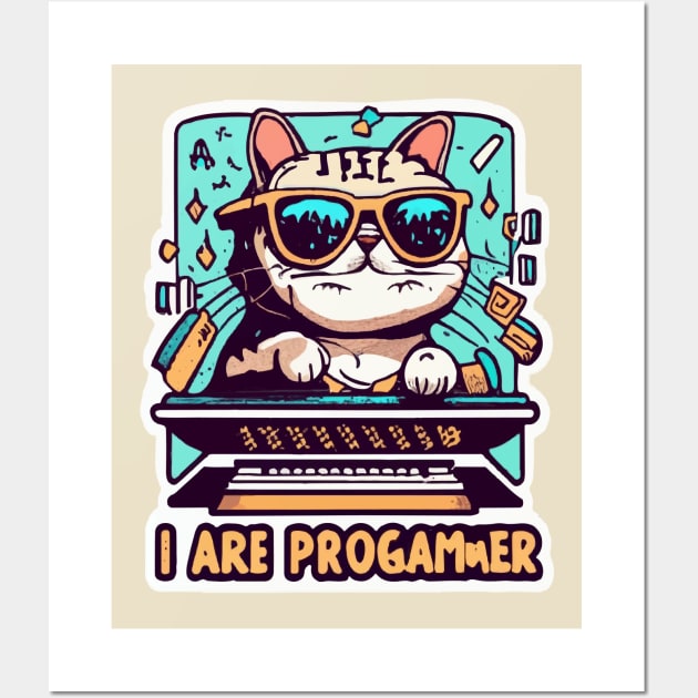 I Are Programmer Wall Art by ArtfulDesign